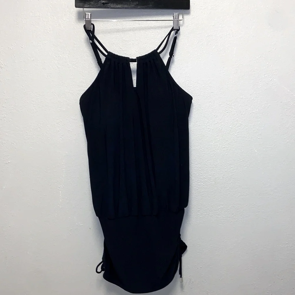 Magicsuit Susan Plus Size Black Double Strap Underwire Blouson Swimdress 3545 - Picture 3 of 12